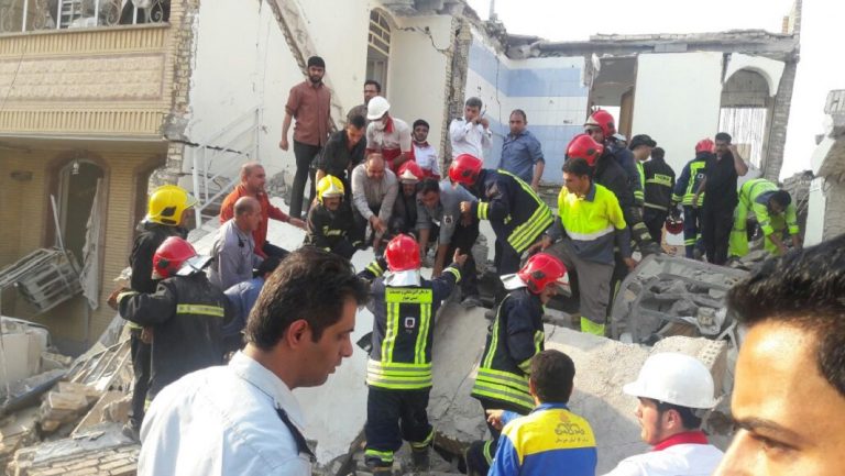 الأحواز المحتلة : إنفجار في الأحوازالعاصمة جراء تسرب للغاز