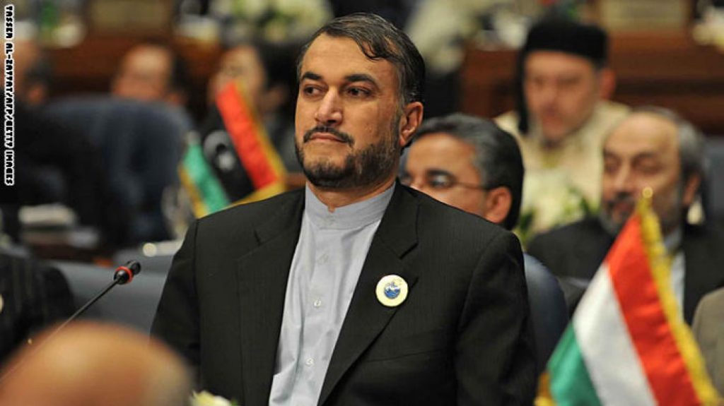 Iran's Assistant Foreign Minister for Arab and African Affairs Hussain Amir Abdullahyan attends the opening ceremony of the Second International Humanitarian Pledging Conference for Syria, at Bayan palace in Kuwait City on January 15, 2014. The Conference for Syria aims to raise $6.5 billion for more than 13.4 million Syrians facing extreme conditions inside the country and in neighbouring nations. AFP PHOTO / YASSER AL-ZAYYAT        (Photo credit should read YASSER AL-ZAYYAT/AFP/Getty Images)