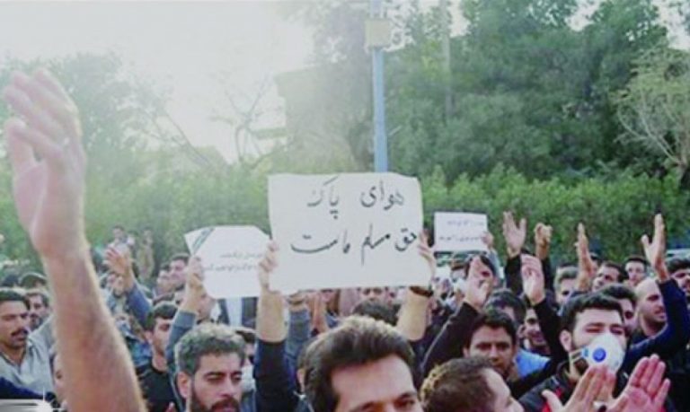 شرطة إيران تهدد بقمع المتظاهرين الأحواز لاعتراضهم على انقطاع الكهرباء