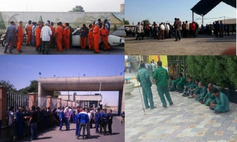 اتساع رقعة الإضرابات العمالية في الأحواز