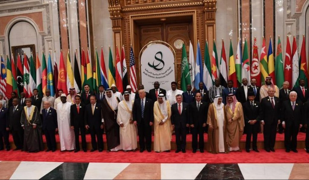 President Trump Attends Summit With Arab Nations