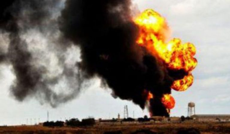 تفجير خط أنابيب غاز في الأحواز المحتلة